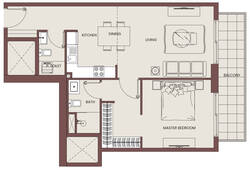 1 bedroom